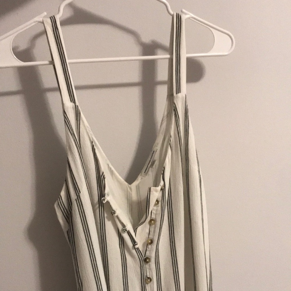 American Eagle striped Romper - medium